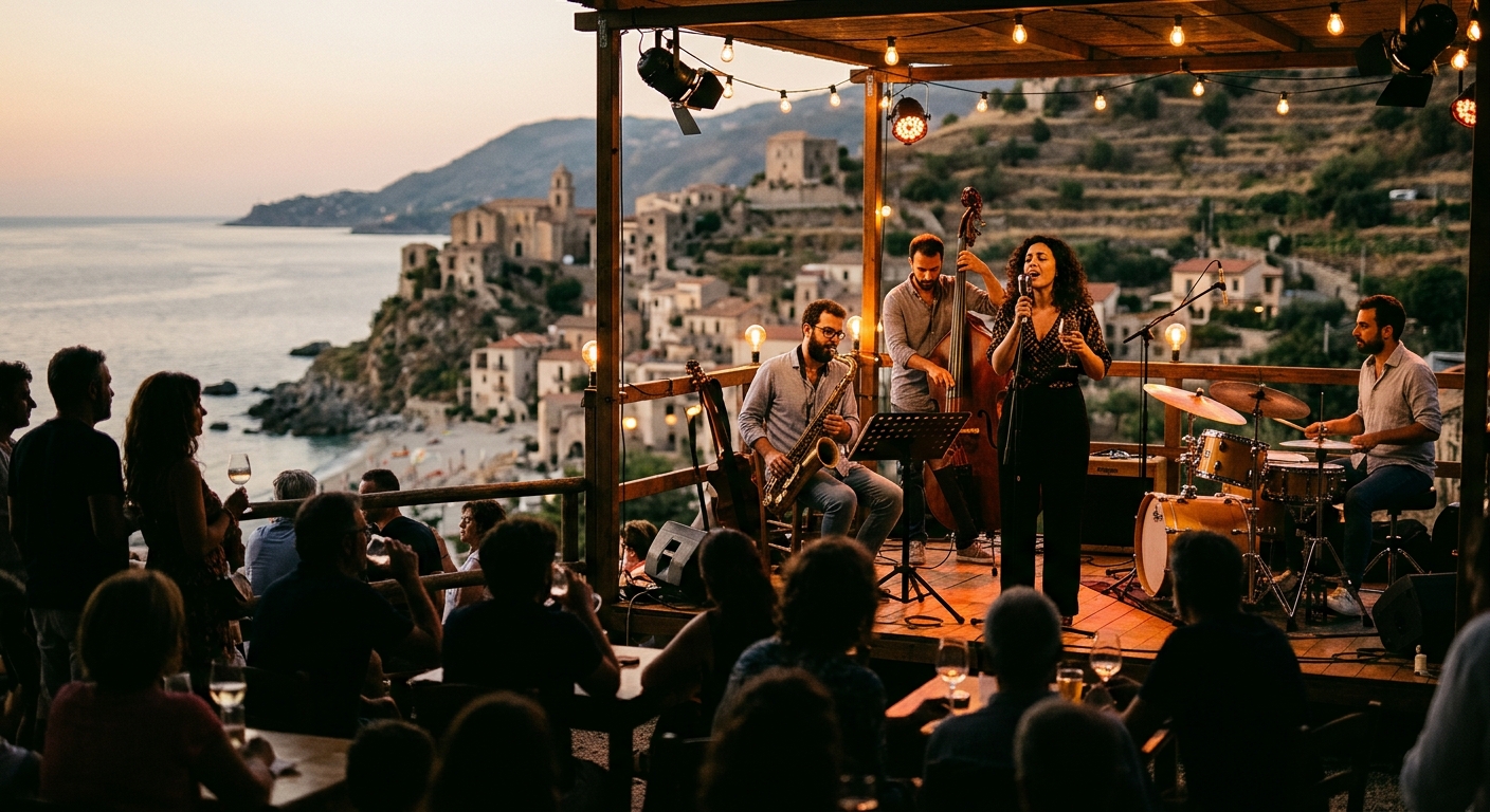 Serata Jazz a Zambrone: il talento del Conservatorio Torrefranca